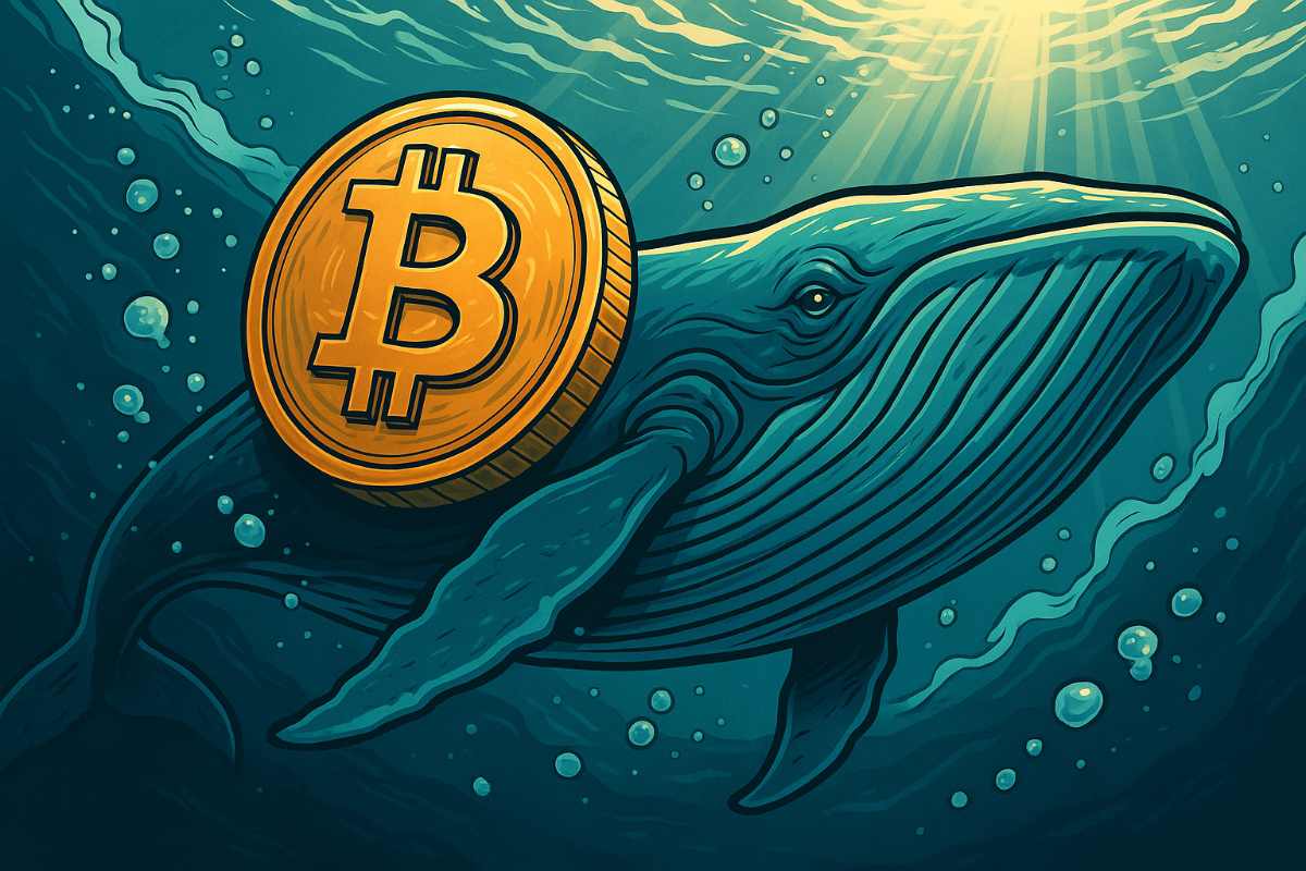 الحيتان الضخمة بيتكوين